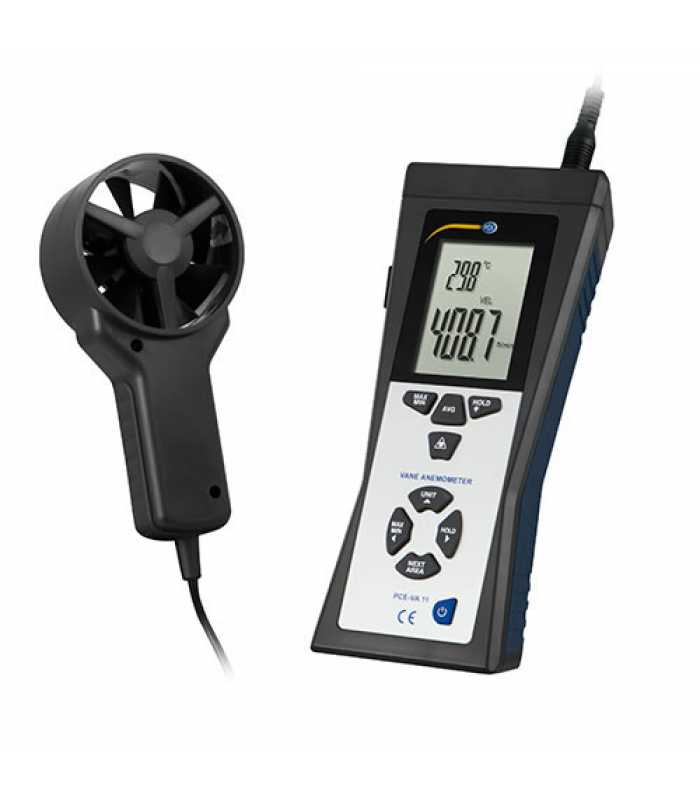 PCE Instruments PCEVA11 [PCE-VA 11] Air and Temperature Meter